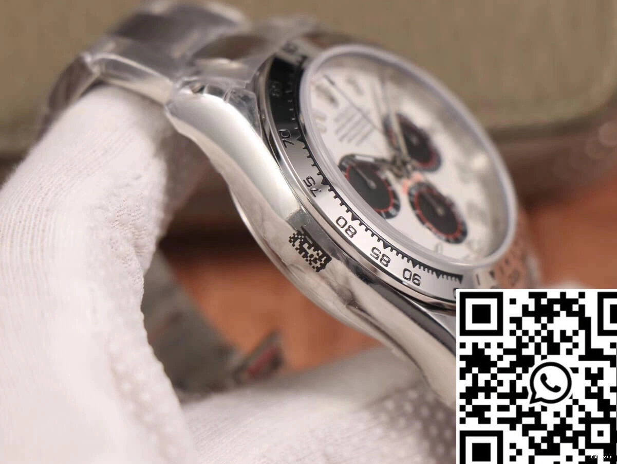 White 116509 Daytona JH Dial Cosmograph Rolex Factory 0814